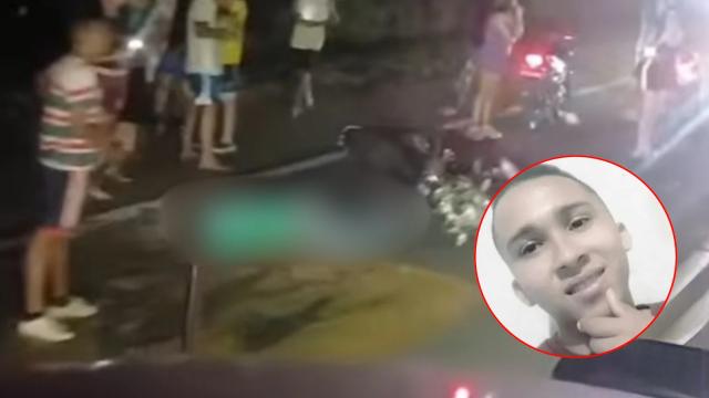Un impacto contra un vehículo de carga dejó un motociclista sin vida en la via San Alberto.