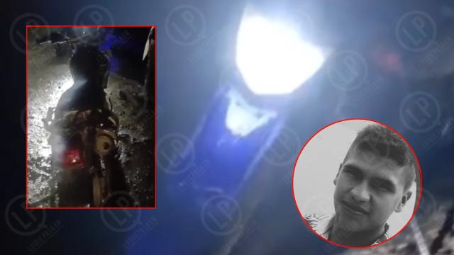 Joven de 26 años murió en accidente, su ruana se habría enredado en la motocicleta.