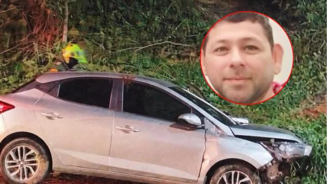 Sin darle oportunidad: le dispararon mientras conducía y perdió el control del vehículo.