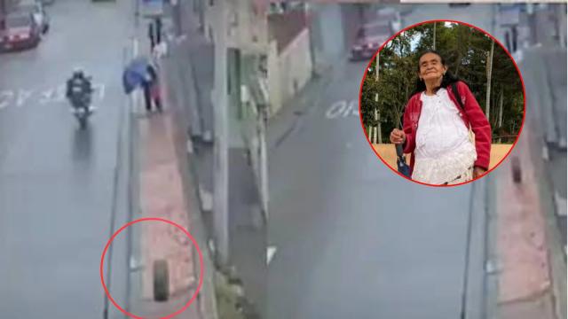 En la entrada de su casa, una llanta fuera de control causó su muerte