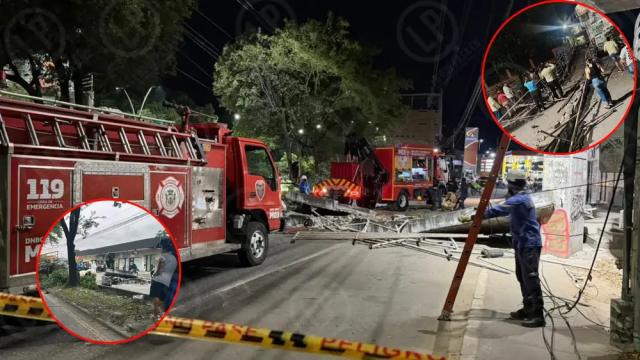 Identifican a hombre que murió tras colapso de puente peatonal en Girón.
