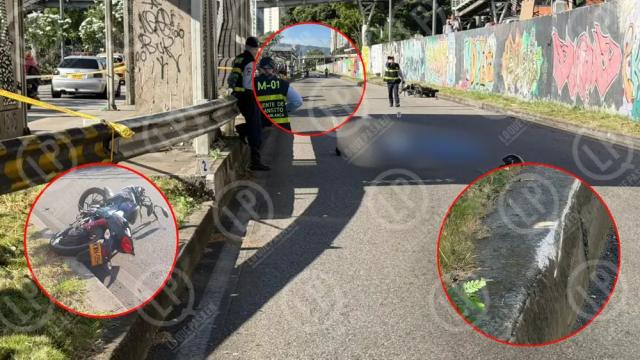 Javier Gómez murió tras violento accidente en plena autopista via a cañaveral.