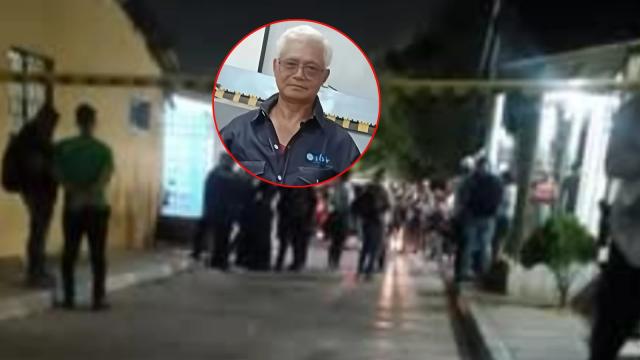 Iban tras el hijo y pagó el padre: adulto mayor muere a tiros en su propia casa.