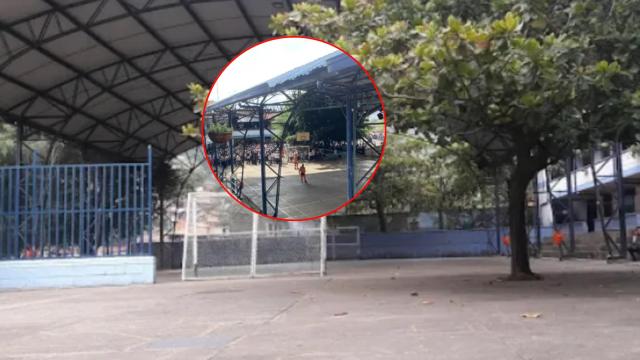 Adolescente de 14 años murio repentinamente durante clase de educación física.