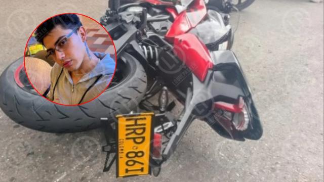 José murió en trágico accidente, su moto era nueva, comprada hacía 3 días
