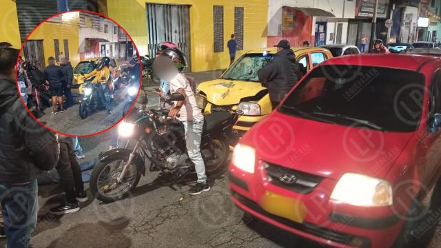 A media cuadra de su casa, Jesus murió arrollado por un taxi