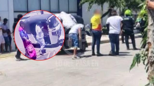 VIDEO: sicarios llegaron en moto y asesinaron a un hombre frente a una mujer embarazada