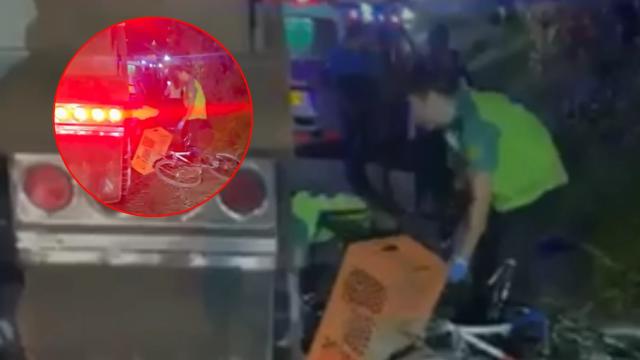 La muerte alcanzó a Víctor Anaya mientras se movilizaba en bicicleta.