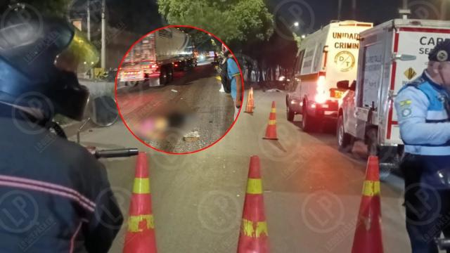 Luis Alfredo, el adulto mayor que intentaba cruzar la vía y fue arrollado por una motocicleta.