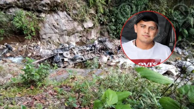 Neyder salió a trabajar y terminó perdiendo la vida en la vía Curos - Málaga