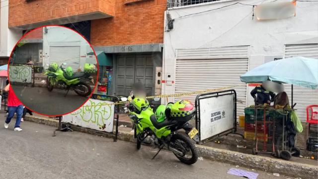 Una bolsa de productos terminó en persecución, sangre y muerte en pleno centro.