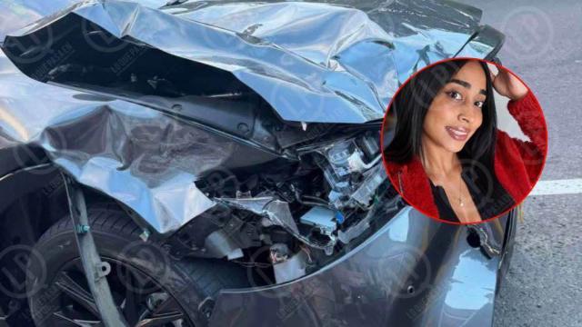 Geraldin murió mientras caminaba con su suegra; el conductor que la atropelló huyó