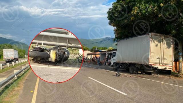 Brayan, joven de 18 años, perdió la vida en un violento choque en la vía La Fortuna–Bucaramanga