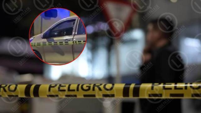 Dos hombres fueron asesinados dentro de un taxi; el tercer ocupante escapó.