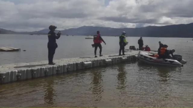 Accidente en un embalse de Tominé dejó una mujer desaparecida