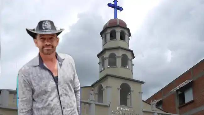 Freddy murió al caer del techo de una iglesia en Floridablanca