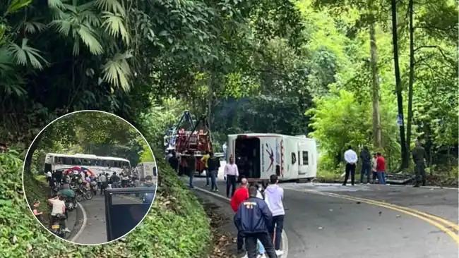 ¿Destino final! la trágica muerte de Johana en la vía Bucaramanga San Alberto