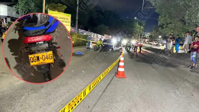 Ismael, el peatón que murió al ser embestido por un motociclista en Girón