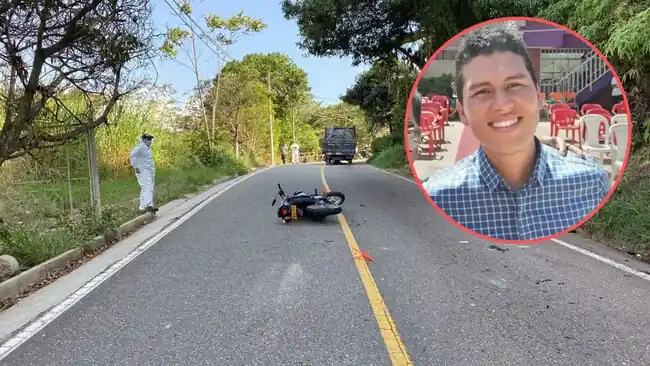 Airton El joven docente que murió bajando de la Mesa De los Santos