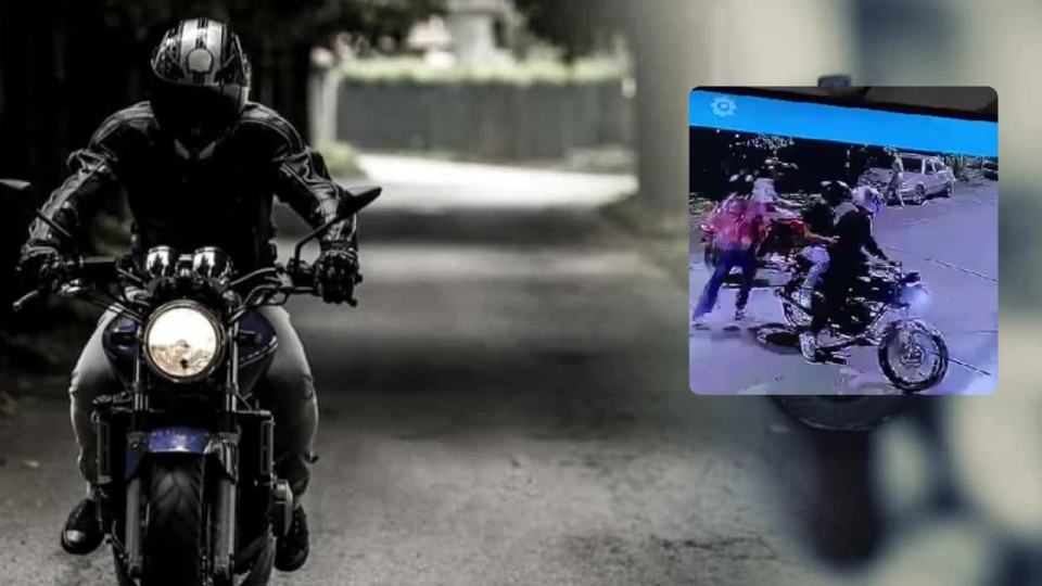 Mujer fue arrastrada y golpeada por cuatro asaltantes en motocicleta, en Bucaramanga