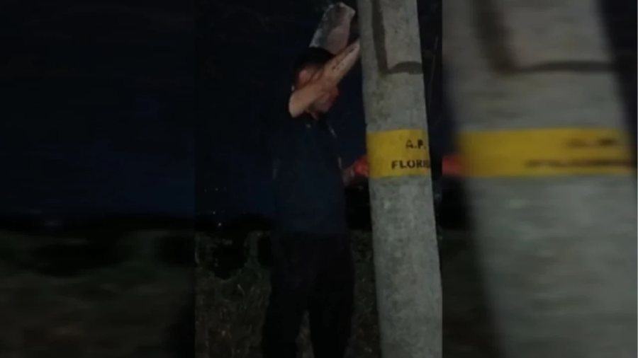 VIDEO: Policía en presunto estado de embriaguez provoca doble accidente en Santander y deja a un niño herido
