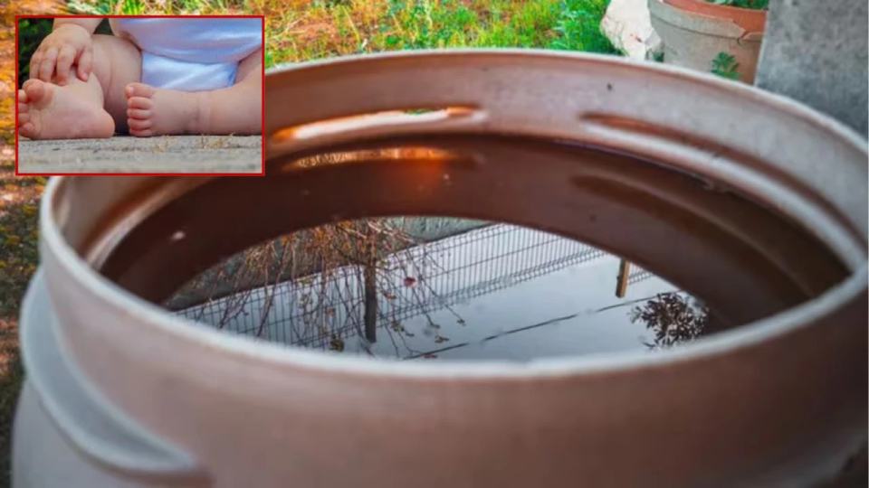 Tragedia: Bebé de un año se ahogó al caer en un balde de agua.