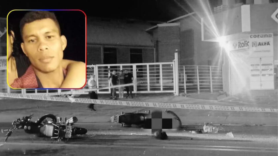 Motociclista perdió la vida en aparatoso accidente en carretera de Santander