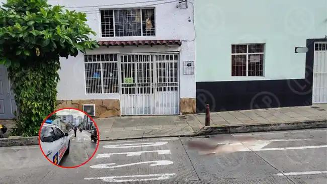 Violento atraco a puñal en Bucaramanga terminó con un hombre gravemente herido