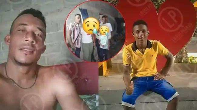 Bladimir y Ángelo Padre e hijo fueron asesinados por hombres armados en Santander