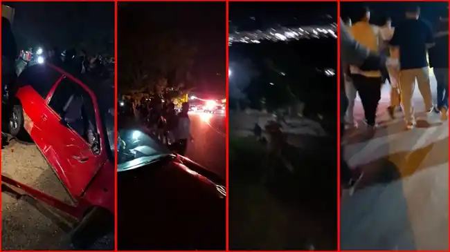 Seis personas resultaron lesionadas en accidente de tránsito en la vía al aeropuerto de Lebrija