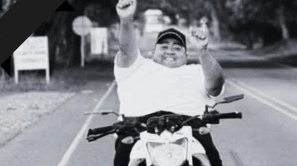Joven perdió la vida en una aparente carrera de motos
