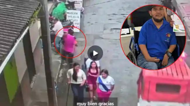 Video captó momento en que menor asesinó a un concejal en silla de ruedas