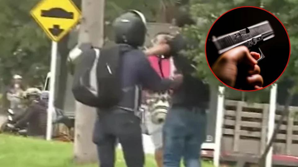 Hombre se enfrentó a disparos con dos delincuentes que lo iban a robar
