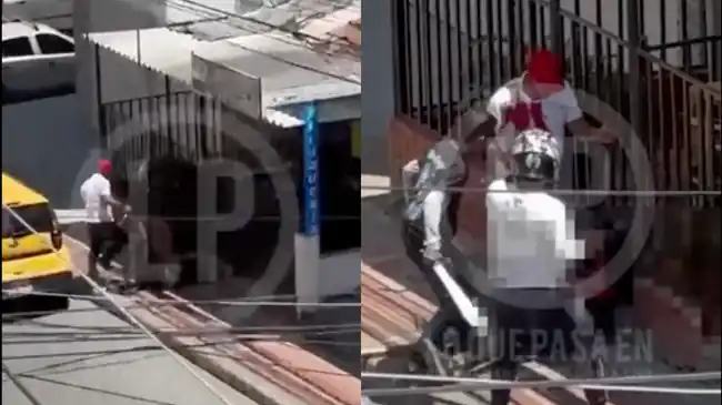 Le dispararon en la calle y respondió con cuchillo: dos heridos en Piedecuesta