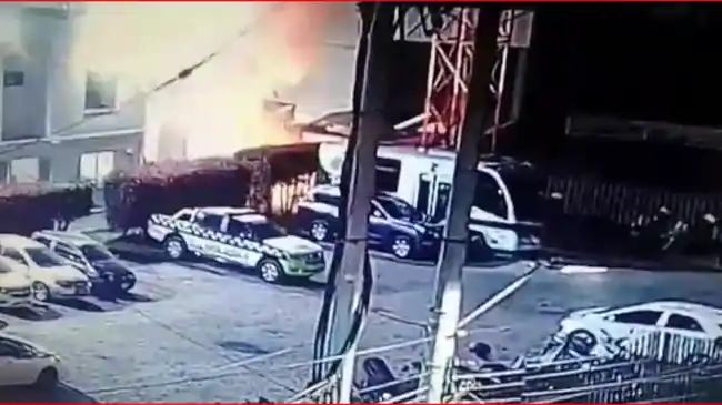 Video: 5 muertos dejó incendió por motín en estación de Policía