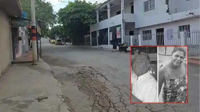 Moisés y ‘Carolina’, pareja de vendedores de tinto asesinada a disparos