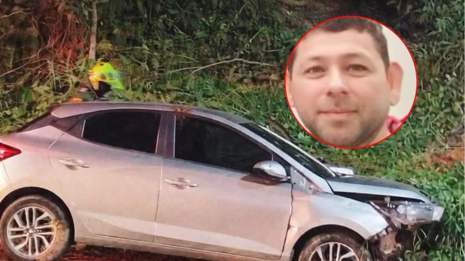 Sin darle oportunidad: le dispararon mientras conducía y perdió el control del vehículo.