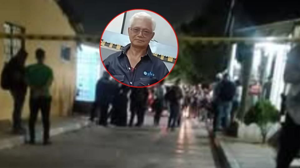 Iban tras el hijo y pagó el padre: adulto mayor muere a tiros en su propia casa.