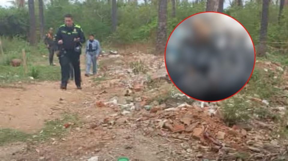 Macabro hallazgo en un predio: encontraron un feto calcinado