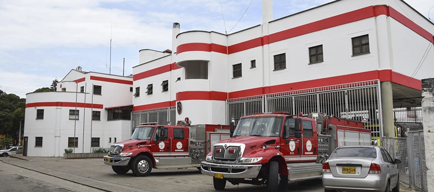 VIDEO: Denuncian daños en la infraestructura de la estación de Bomberos de Bucaramanga