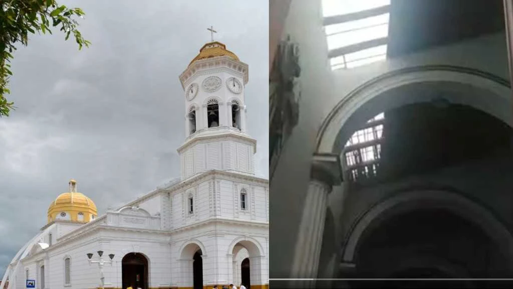 DE NO CREER: Hallan restos humanos en el techo de una iglesia