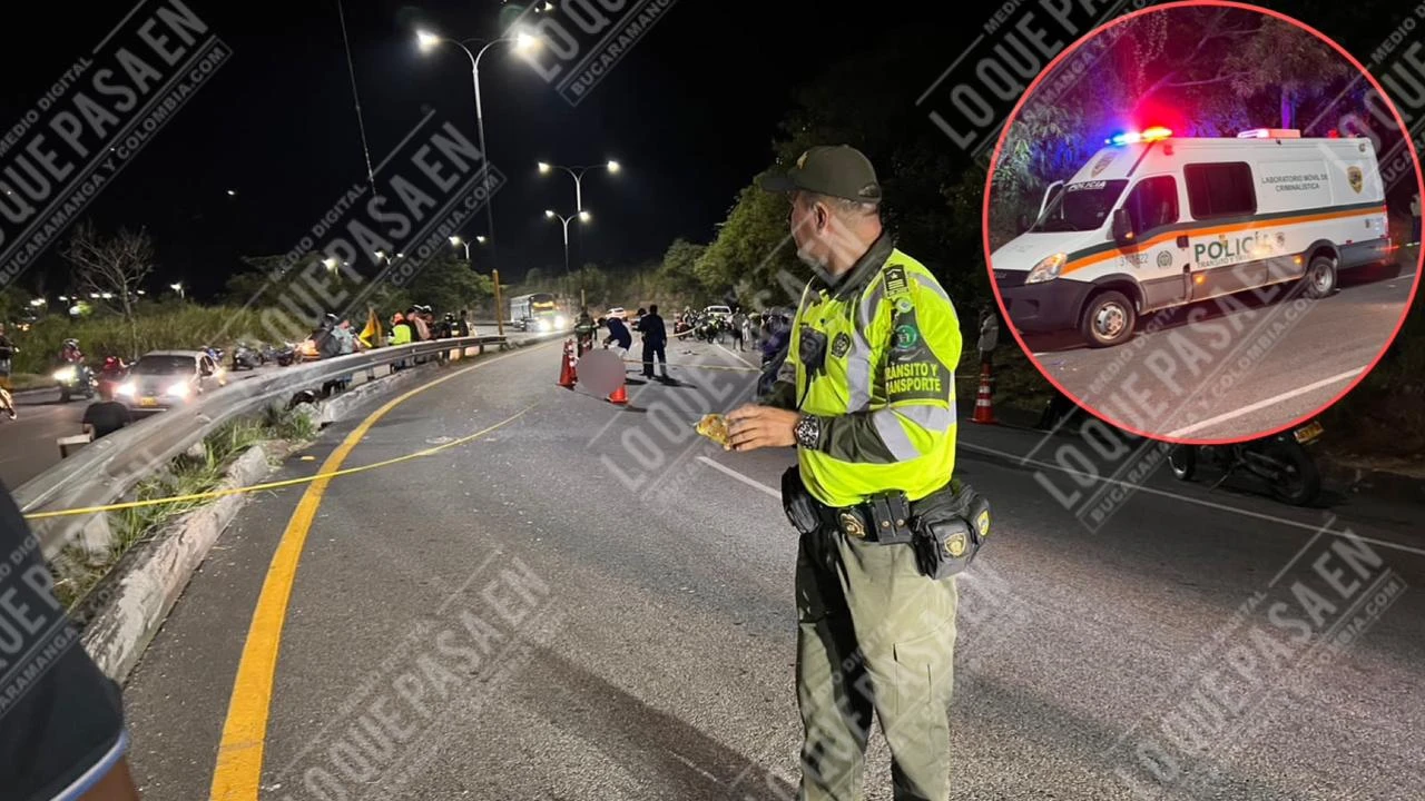 Identificada mujer que murió en accidente en la vía Lebrija Giron