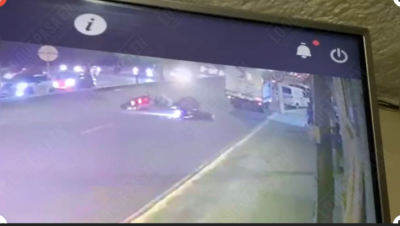 VIDEO Tres personas resultaron heridas en accidente de transito vía Bucaramanga -Girón antes de coca-cola