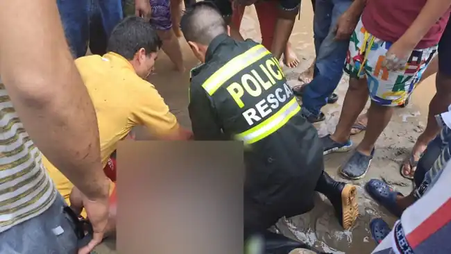 Dos gemelos de 8 años que cayeron al Rio de Oro fueron rescatados por Ponalsar - imagen 2