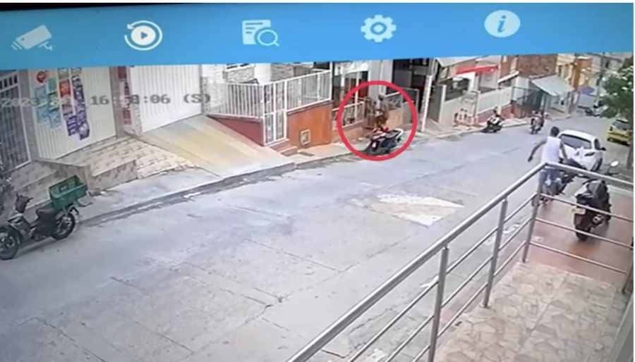 Video: se conoce momento exacto en el que "Capulina ingreso a la casa donde murió en el barrio El Caldas
