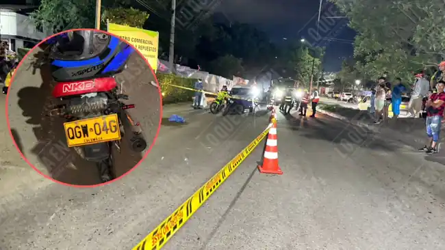 Ismael, el peatón que murió al ser embestido por un motociclista en Girón