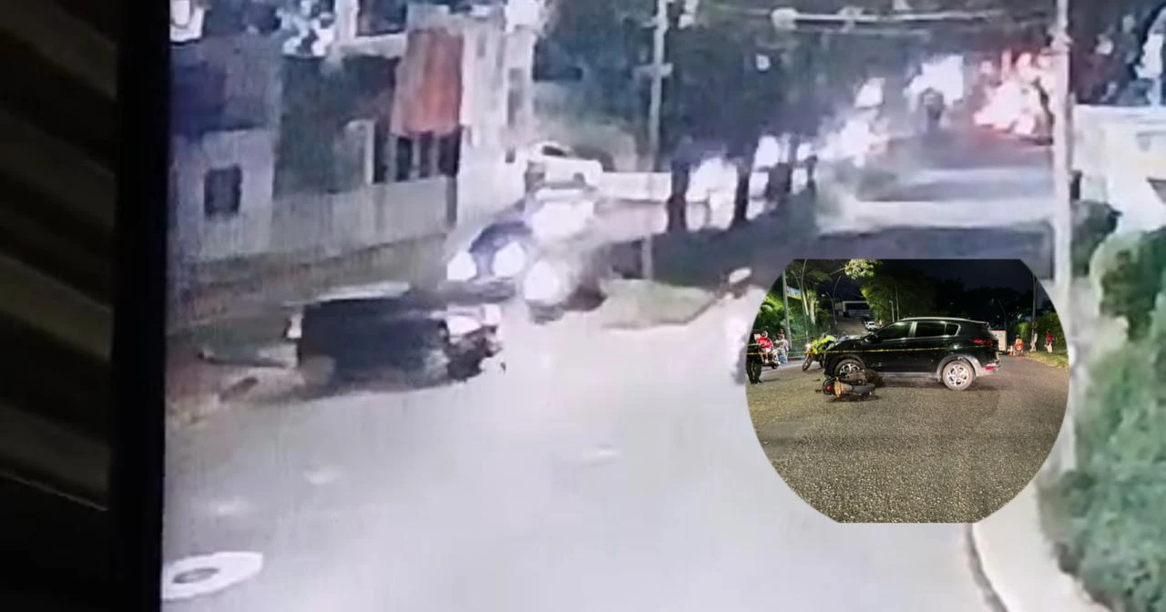 Video: Así fue el accidente de tránsito en Fatima donde murió un motociclista