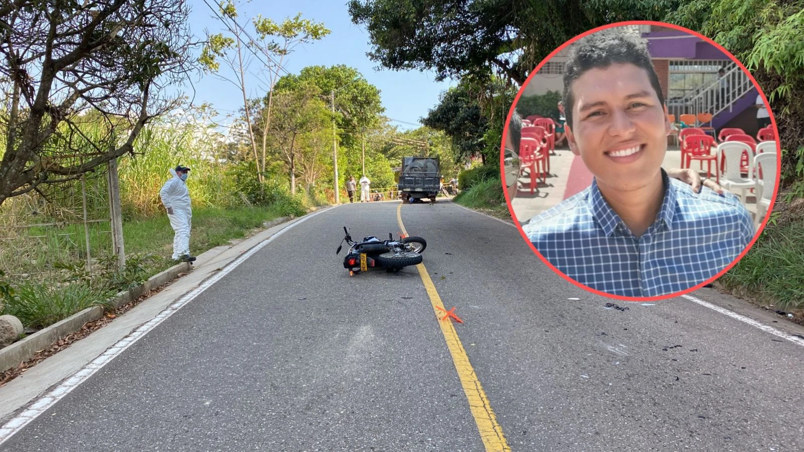 Airton El joven docente que murió bajando de la Mesa De los Santos