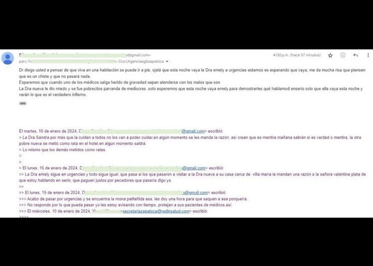 Denuncian amenazas a médicos de hospital de Zapatoca, una de ellas fue apuñalada - imagen 2