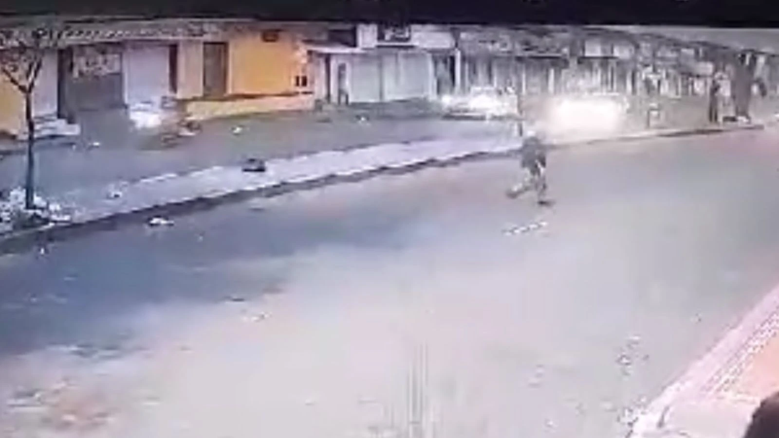 video: adulta mayor murio al ser arrollada por motociclista en la calle 45
